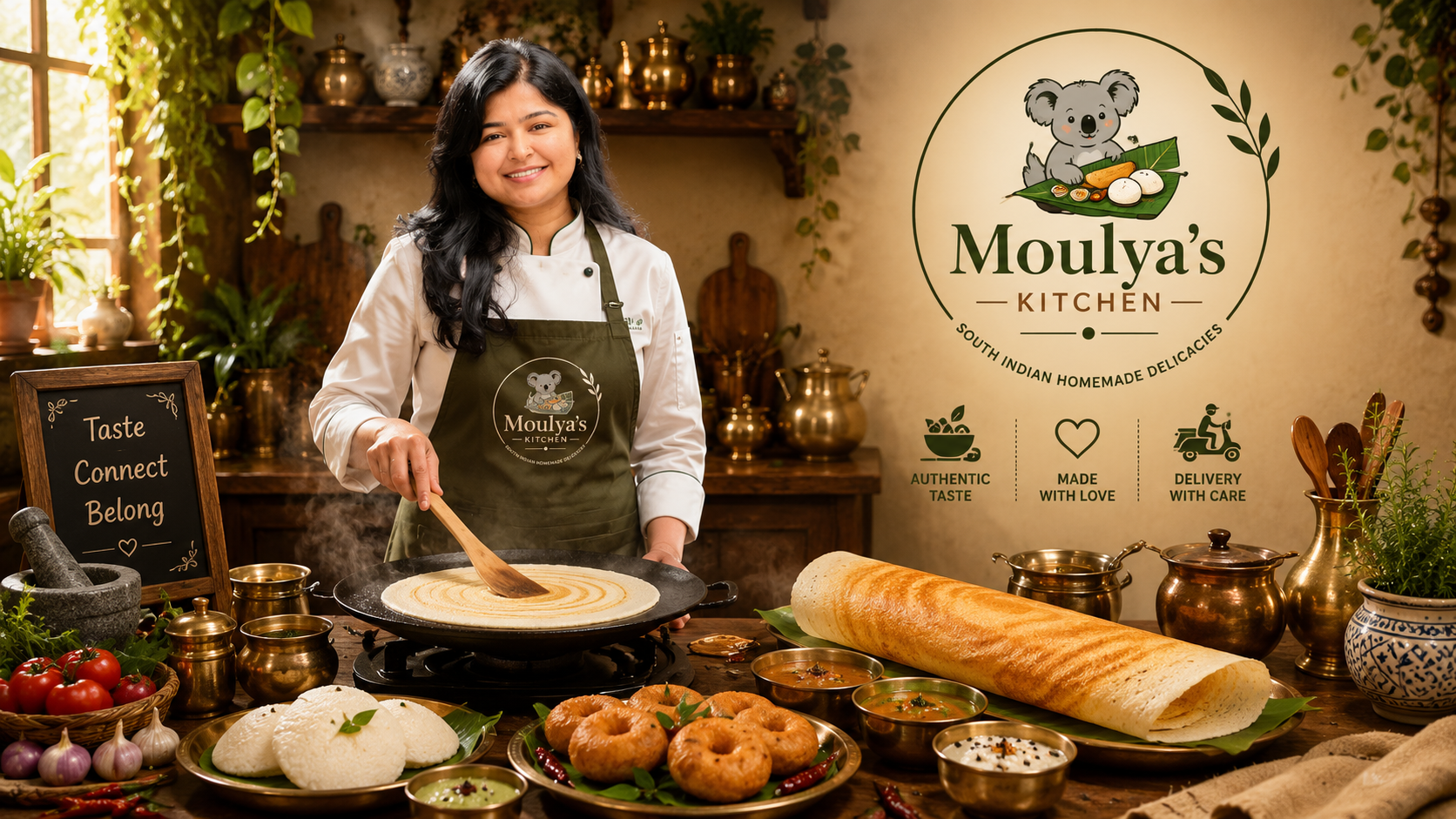 Homemade South Indian food from Moulya's Kitchen